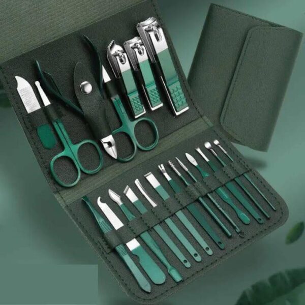 16 pcs Stainless Steel Nail Cutter Set – Perfect Grooming Kit!