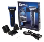 Kemei KM-6330 3 In 1 Hair Clipper Grooming Kit Trimmer For Men